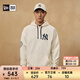 NEW ERA紐亦華MLB連帽衛(wèi)衣男女NY套頭運動潮衣中性風百搭潮 13732636-米色 M