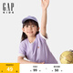 Gap男女童2025春季新款純棉小熊刺繡短袖T恤百搭兒童裝上衣756113 淡紫色 160 cm(14-15歲) 亞洲尺碼