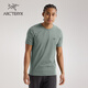 ARC'TERYX始祖鳥(niǎo) CAPTIVE ARC'WORD SS 輕量 男子 棉質(zhì)短袖T恤 FORAGE/幽霧綠 S