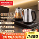 金灶（KAMJOVE）鈦金屬自動(dòng)上水電熱水壺茶臺(tái)燒水壺 燒水保溫一體全自動(dòng)恒溫?zé)崴畨責(zé)蟛枰惑w機(jī) S9 1.2L 【臺(tái)嵌兩用 手柄上水】