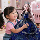 奧貝比（AOBEIBY）洋娃娃兒童玩具女孩3-6歲可活動(dòng)關(guān)節艾愛(ài)莎公主換裝娃娃生日禮物