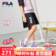 FILA斐樂兒童童裝2024夏季新款中大童女童梭織褲裙 傳奇藍(lán)-NV 150