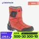 迪卡儂（DECATHLON）兒童雪地靴女童靴子男童加厚防水防滑棉靴童鞋雪地棉鞋SH100 珊瑚紅 37