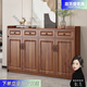 庭百盛實(shí)木質(zhì)鞋柜家用玄關(guān)柜簡(jiǎn)約現(xiàn)代門廳柜多功能儲(chǔ)物柜大容量門口鞋櫥 C10  610*300*450 自己安裝