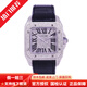 【二手99新】卡地亞女表Cartier山度士桑托斯系自動(dòng)機(jī)械時(shí)尚二手奢侈品男土腕手表 【中號(hào)-滿(mǎn)天星】W20106X8后鑲鉆