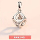 KZD老鳳凰999純銀四葉草吊墜單墜女項鏈墜子不含鏈單顆單獨銀吊墜配 新款?lèi)?ài)情魔方單吊墜送手鏈