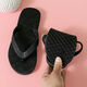 潮夢(mèng)城泰國星馬人字拖男橡膠底耐磨防滑夏季潮流夾腳拖鞋 黑色 威物. 20 10.5號相當于40-41碼