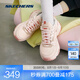 斯凱奇（Skechers）機甲鞋丨男女復(fù)古撞色運動緩震春夏保暖跑步鞋休閑老爹鞋 女款-粉色彩霞/PINK 37
