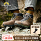 LA SPORTIVA 徒步鞋男女戶外輕量防水透氣中幫登山鞋 TX Hike Mid Leather 灰褐/苔色 43