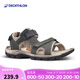 迪卡儂（DECATHLON）戶外涼鞋魔術貼沙灘鞋【23年新】卡其色-男39-4015508