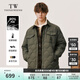 Teenie Weenie Men小熊男裝羽絨服冬季襯衫式羽絨服保暖外套外套男 軍綠色 XL (180)