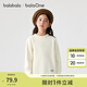 巴拉巴拉balaOne童裝兒童毛衫女童2025冬新款毛衣打底衫男針織衫 奶白10501 120