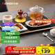 志高（CHIGO）暖菜板熱菜板保溫板加熱菜板加熱桌墊飯菜保溫板餐桌熱菜板熱菜神器 ZG-QF02H