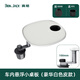 賓尼理想L6789i6i8車(chē)載小桌板MEGA專(zhuān)用懸浮旋轉多功能小桌板配件 理想全系小桌板航空鋁材防滑皮革-原車(chē)白