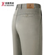 勁霸（JINBA）男裝休閑褲含棉直筒褲中年商務(wù)彈力免燙抗皺專柜同款男褲 軍色5311 M 180/92B35碼(腰圍2.8尺94C)