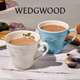 Wedgwood[11.11保價(jià)]歡愉假日馬克杯情侶對杯杯子水杯咖啡杯高顏值 歡愉藍色+樹(shù)莓馬克杯 2個(gè) 350ml