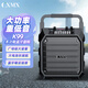 CXMX藍(lán)牙音箱戶外手提便攜式大音量廣場舞音響無線小型家用低音炮地?cái)倲[攤喇叭微信收款播放器 k99聲卡特效版（單話筒遙控器）