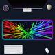 雷蛇（Razer）發(fā)光鼠標(biāo)墊情趣大號(hào)游戲fps電競(jìng)幻彩電腦led發(fā)光墊rgb加厚防滑 LS-21 800×300×4mm