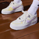 耐克（NIKE）官方空軍一號AIR FORCE 1 SHADOW女子運動鞋夏季DZ1847 113帆白/微葡萄紫/石膏色/白 36