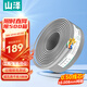 山澤超五類千兆網(wǎng)線【0.50±0.008mm純銅芯】CAT5e非屏蔽箱線 工程家裝網(wǎng)絡(luò)監(jiān)控POE布線100米 SZ-5100