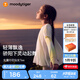 moodytiger[開學(xué)禮]女童仙女T恤輕薄涼感夏兒童防曬衣長袖假兩件上衣親子裝 【熱銷】幻彩鳴粉【仙女T】 150 cm