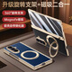 迪伯詩【360°旋轉(zhuǎn)支架】適用三星zfold7手機(jī)殼新款超薄真皮殼膜一體galaxy zfold7全包防摔保護(hù)套商務(wù)男 【暗影藍(lán)-高清款】甄選真皮-旋轉(zhuǎn)支架-殼膜一體 三星Galaxy Z Fold7