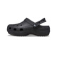 卡駱馳（crocs）經(jīng)典云朵系列經(jīng)典閃耀云朵Clog女黑色洞洞鞋涼鞋 38 黑色