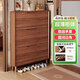 桉鵲鞋柜新中式超薄翻斗家用門口室內(nèi)入戶門玄關(guān)柜一體簡易收納小鞋架 50長18寬120高(厘米)