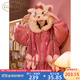 果殼（Gukoo）睡袍女冬季瑪麗貓珊瑚絨睡衣加絨可愛(ài)女士家居服 瑪麗貓睡袍 L 