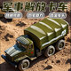 中精質(zhì)造老式解放牌CA10型卡車模型仿真合金運(yùn)輸車卡車兒童小汽車玩具擺件 解放合金卡車/頂棚可拆+回力