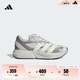 adidas陳曉同款 流光跑鞋 LIGHTBLAZE超輕防滑跑鞋阿迪達斯輕運動   淺灰/漢玉白/灰   40.5