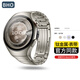 BHO適用華為watch5手表表帶watch4pro/gt5/pro鈦金屬表帶gt4/gt3/gt2/pro/非凡大師鈦合金男款夏天季 【W(wǎng)atch5專用· 鈦空銀】 弧形接口·按壓款 華為手表-46