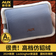 奧克斯（AUX）【新款石墨烯丨速熱65°C】熱水袋暖手寶暖水袋暖宮腰帶防爆0異味 【67°C丨真的暖】加厚兔毛絨灰+四層鎖溫