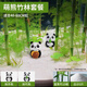 臨雅魚缸水培植物富貴竹竹林造景新手水草缸四季常綠水養(yǎng)盆栽水生綠植 萌熊竹林套餐(40缸推薦)