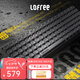 洛斐（LOFREE）無線藍(lán)牙機(jī)械鍵盤人體工學(xué)辦公游戲鍵盤電腦筆記本通用鍵盤熱拔插可愛女生小翹系列七夕禮物 水泥灰色100鍵三模熱插拔-黃軸