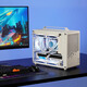 AMD銳龍9600X/9700X/7800X3D/9800X3D組裝電腦5060TI/5070/9070XT/5080顯卡主機喬思伯Z20白色迷你diy 三：R7 9700X丨RTX5060Ti