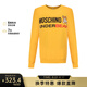 莫斯奇諾（moschino）女士黃色小熊圖案棉質(zhì)圓領(lǐng)長(zhǎng)袖衛(wèi)衣 Z A1709 9026 黃色 M