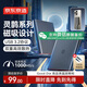 京東京造磁吸移動固態(tài)硬盤PSSD 讀速高達1000MB/S 128GB 擴容可磁吸手機平板電腦Type-C直連便攜