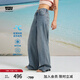 Levi's李維斯冰酷系列25年春夏新款女士LOOSE高腰直筒牛仔長褲 淺藍(lán)色 27 (31)