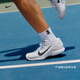 耐克（NIKE）鄭欽文同款VAPOR 12女子網(wǎng)球鞋秋季透氣輕便緩震FV5554 100白/黑/山峰白 37.5