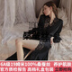 CGZK【100%桑蠶絲】性感睡衣女浴袍長(cháng)款絲滑氣質(zhì)純欲新娘結婚伴娘晨袍 白色睡袍+吊帶裙） M 80-110斤
