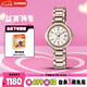 卡西歐（CASIO）手表女SHEEN表簡(jiǎn)約通勤石英日韓表送女友七夕禮物SHE-4531CG-7A