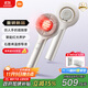 米家頭部按摩器 紅光養護按摩梳 石墨烯溫感導液智能電動(dòng)頭皮按摩儀器 生日禮物送男女友