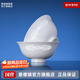 景德鎮(zhèn)（jdz）家用飯碗中式陶瓷碗高溫白瓷沙拉碗搬家禮物米飯碗餐具散件送禮 稱心如意飯碗（兩只裝）