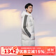 阿迪達斯 （adidas）長(cháng)款羽絨服男裝 2025冬季新款運動(dòng)服防風(fēng)保暖三條紋休閑連帽外套 KC2497 L
