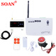 索安（SOAN）機房溫度報警器智能溫濕度漏水報警器停電斷電報警器手機遠程報警 D=2G版 斷電+來電+溫度+水浸報警