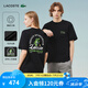 LACOSTE法國鱷魚男女同款25春夏新款夏日系列卡通印花短袖T恤|TH7105 031/黑色 XL 6