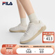 FILA 斐樂韓素希同款女鞋板鞋小白鞋2025鞋子布丁德訓(xùn)鞋休閑鞋運(yùn)動(dòng)鞋