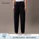 Calvin KleinJeans25春夏女士經(jīng)典美式復(fù)古潮流ck純棉洗水寬松牛仔褲47B923G 846-牛仔黑灰 27