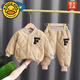 G.DUCKKIDS兒童棉服1-4歲寶寶棉衣套裝棉襖男女童保暖衣羽絨棉內(nèi)膽外兩件套